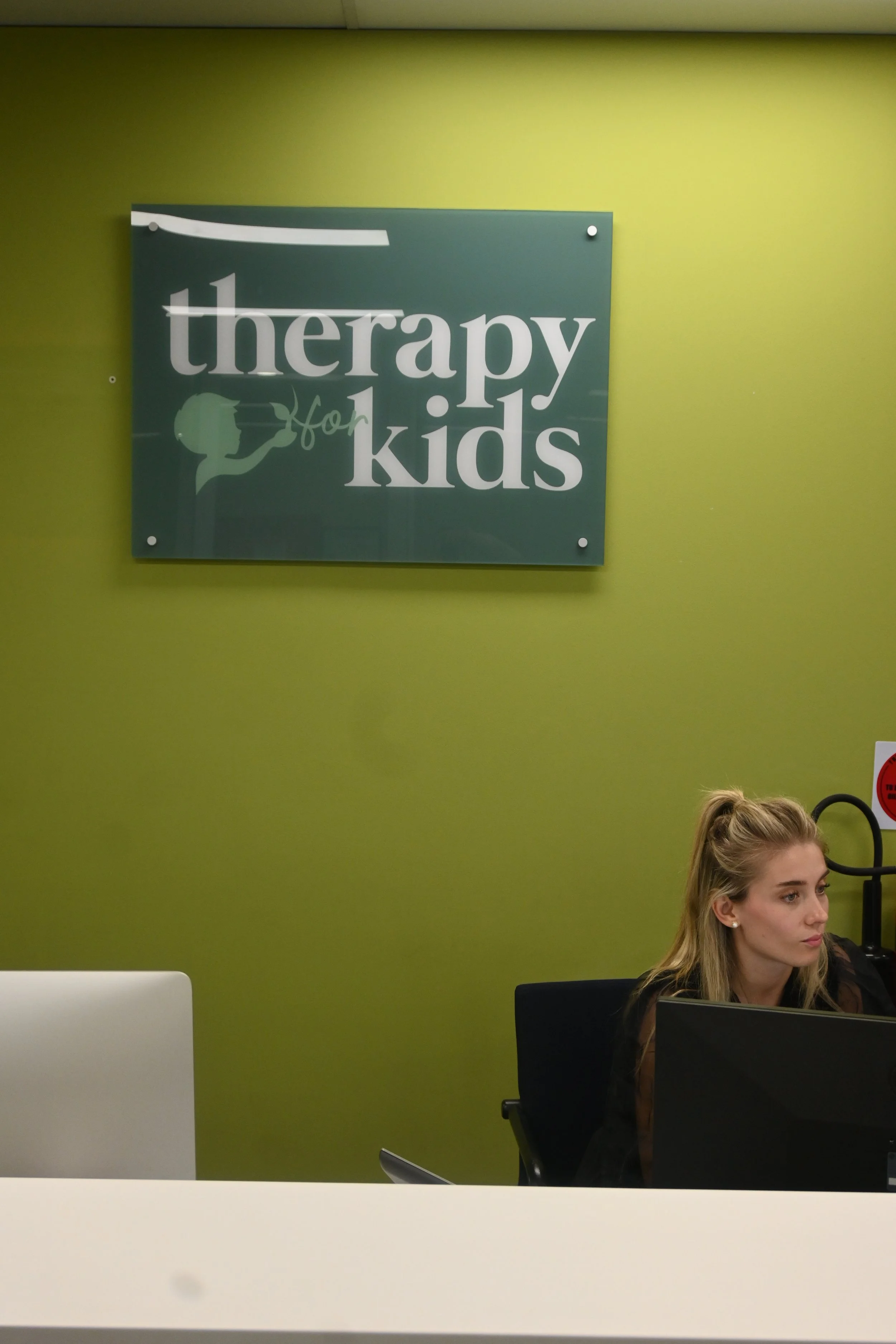 Therapy for Kids Perth reception