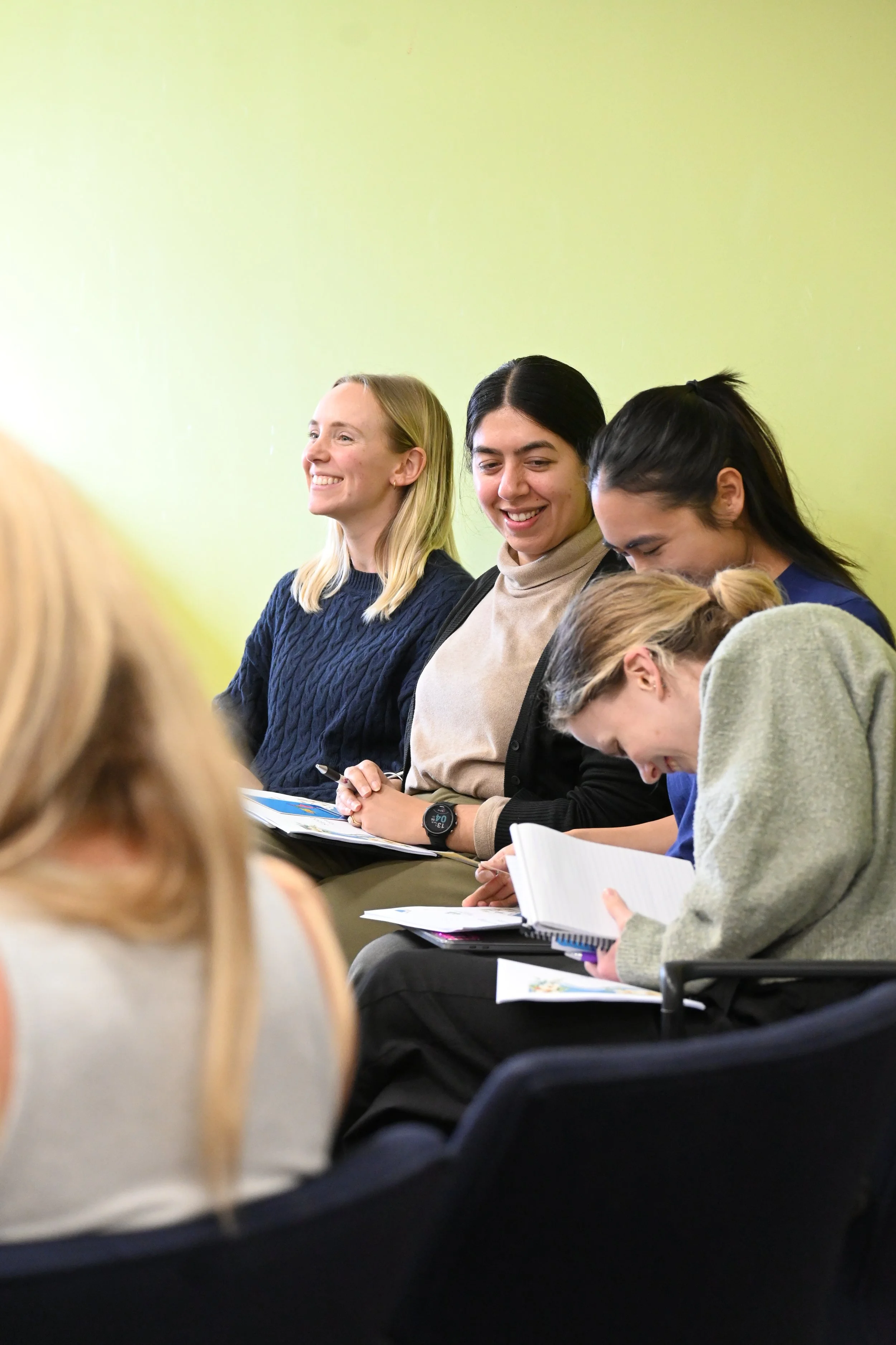 Therapy for Kids Perth team in a professional development session