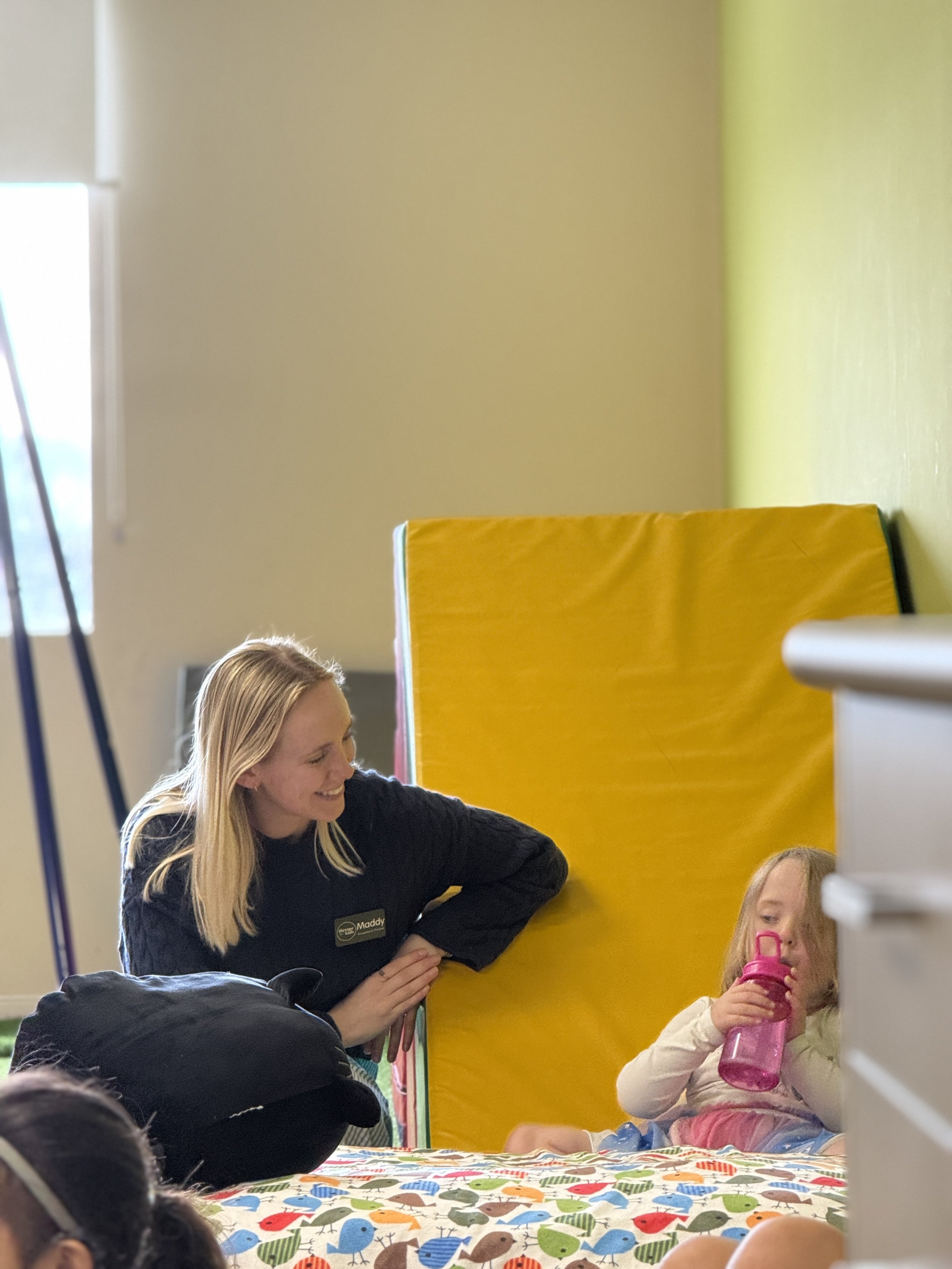 Therapist and child in session at Therapy for Kids Perth