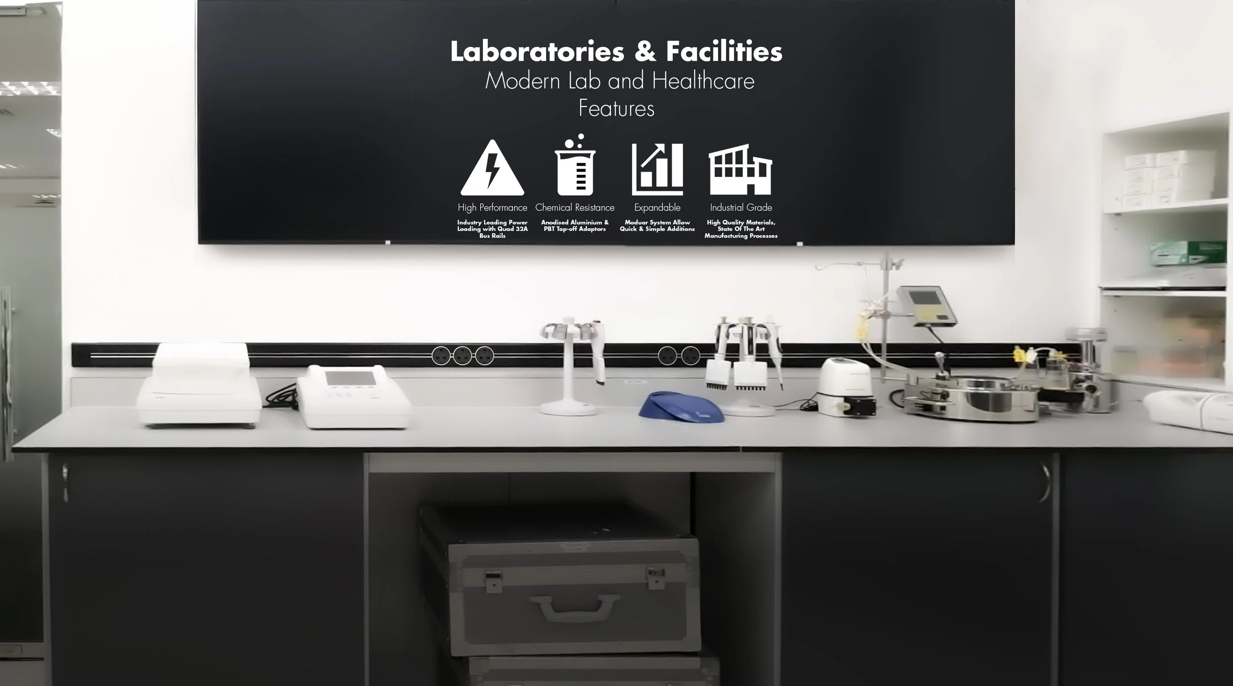 Line8 Laboratory Power Track Singapore