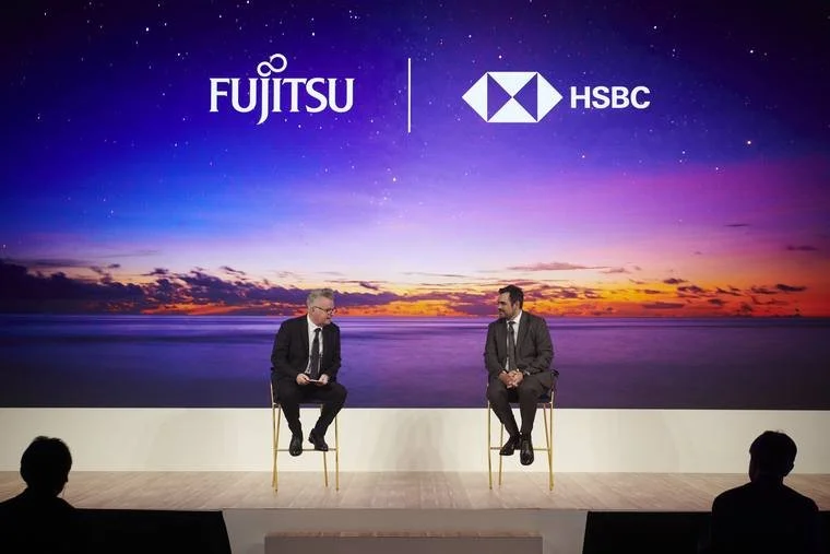 Dr Philip Intallura in a Fujitsu and HSBC fireside, Japan