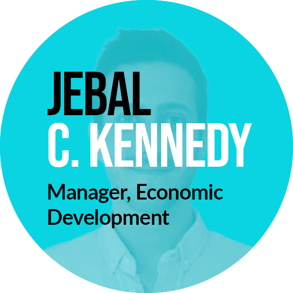 Title of Jebal C. Kennedy, Manager Economic Development