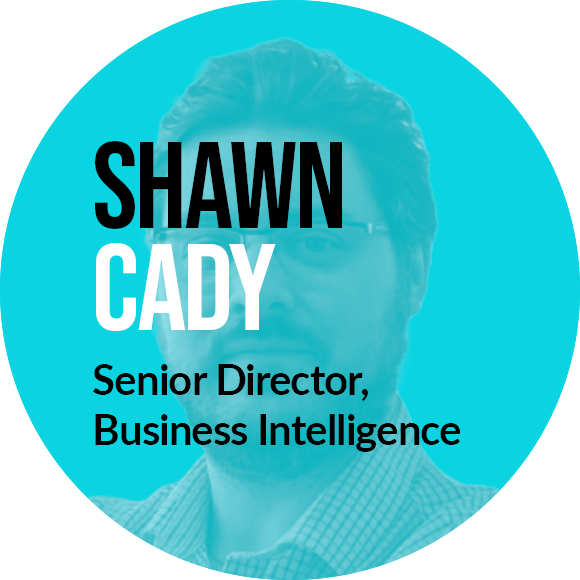 Title of Shawn Cady, Senior Director Business Intelligence