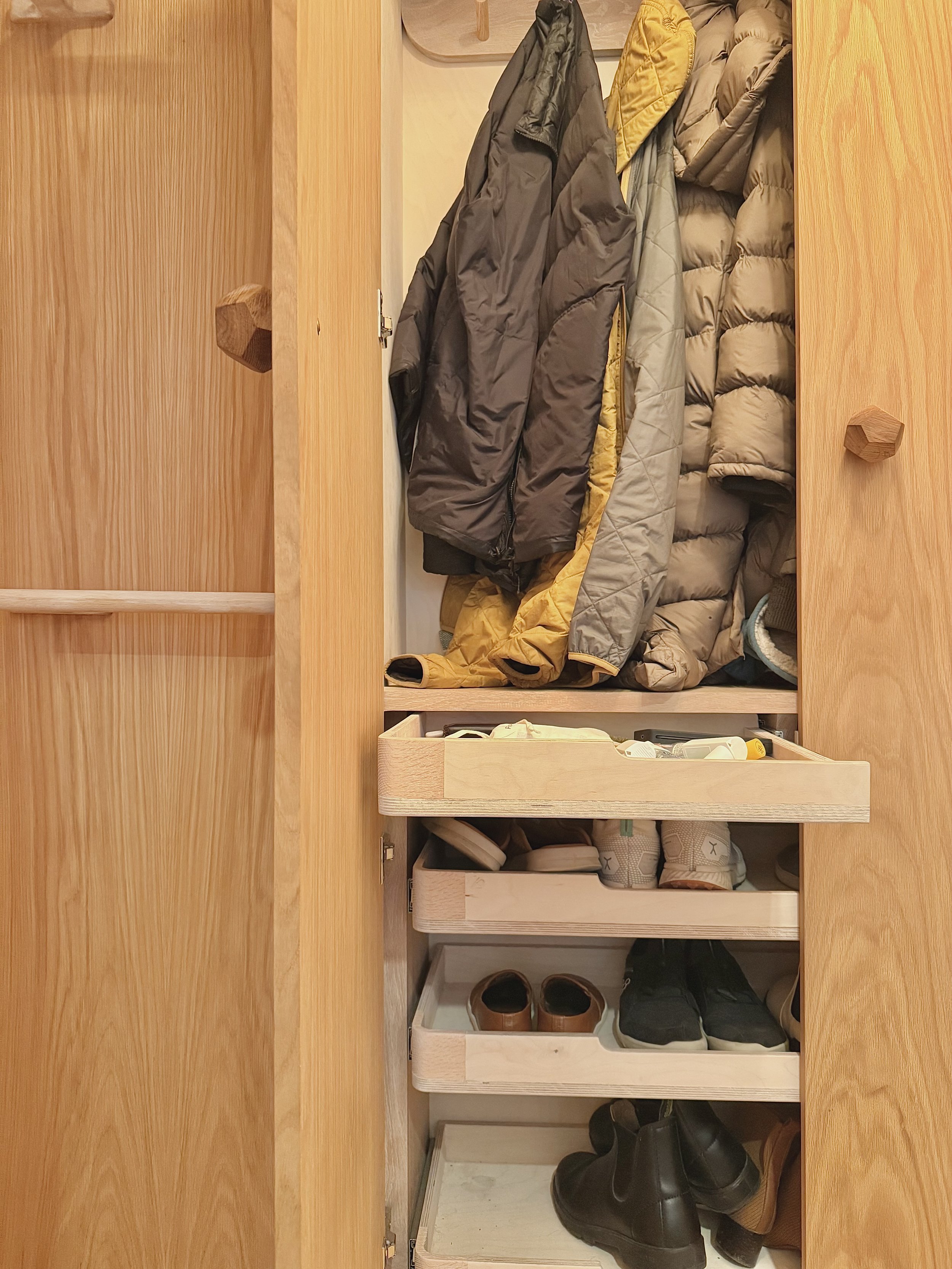 White Oak Entryway 1
