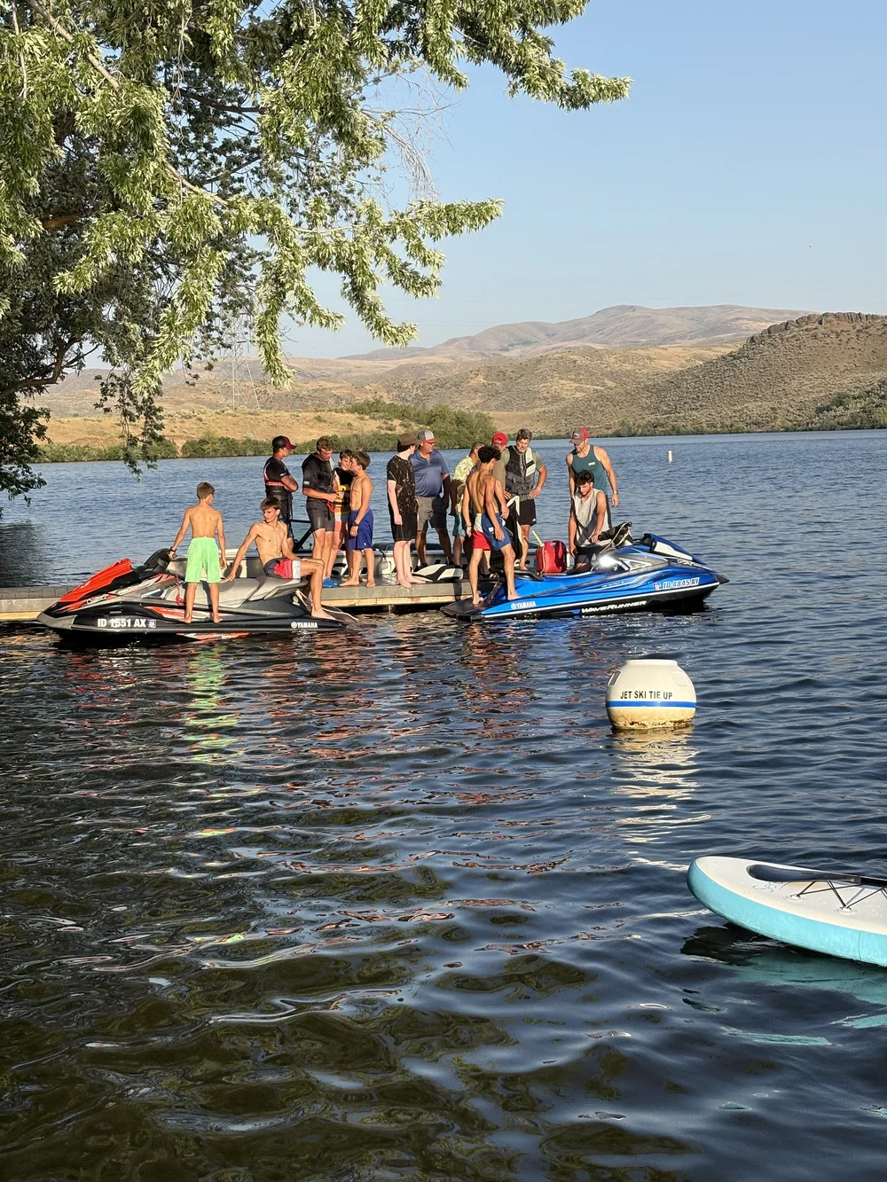 PBC friends enjoying a day at the lake.