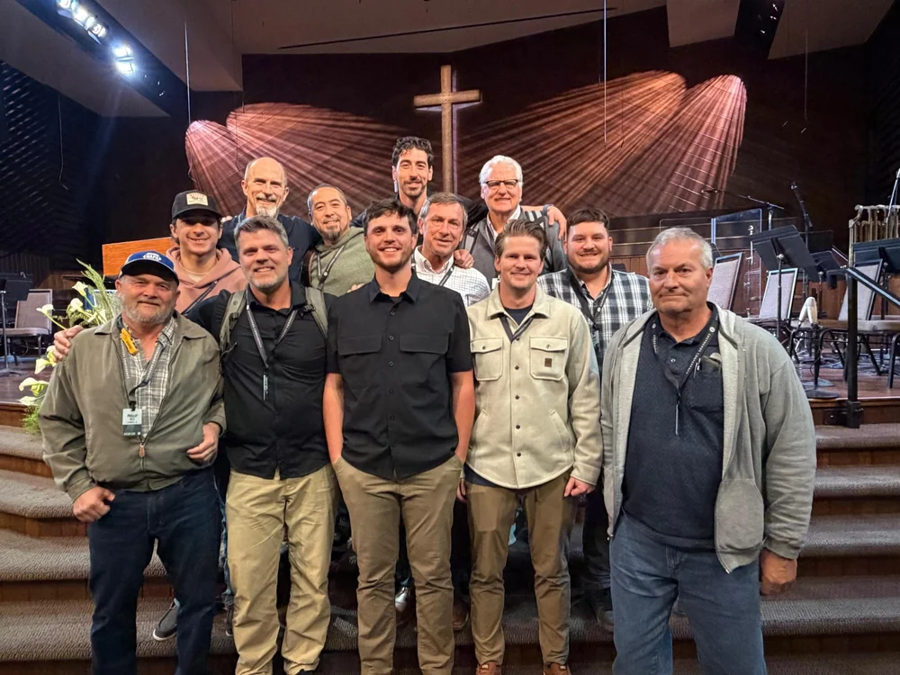 PBC men attending a church conference together.
