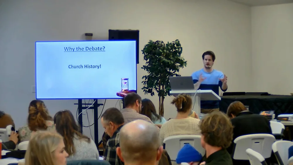 Bible teaching during a PBC class.