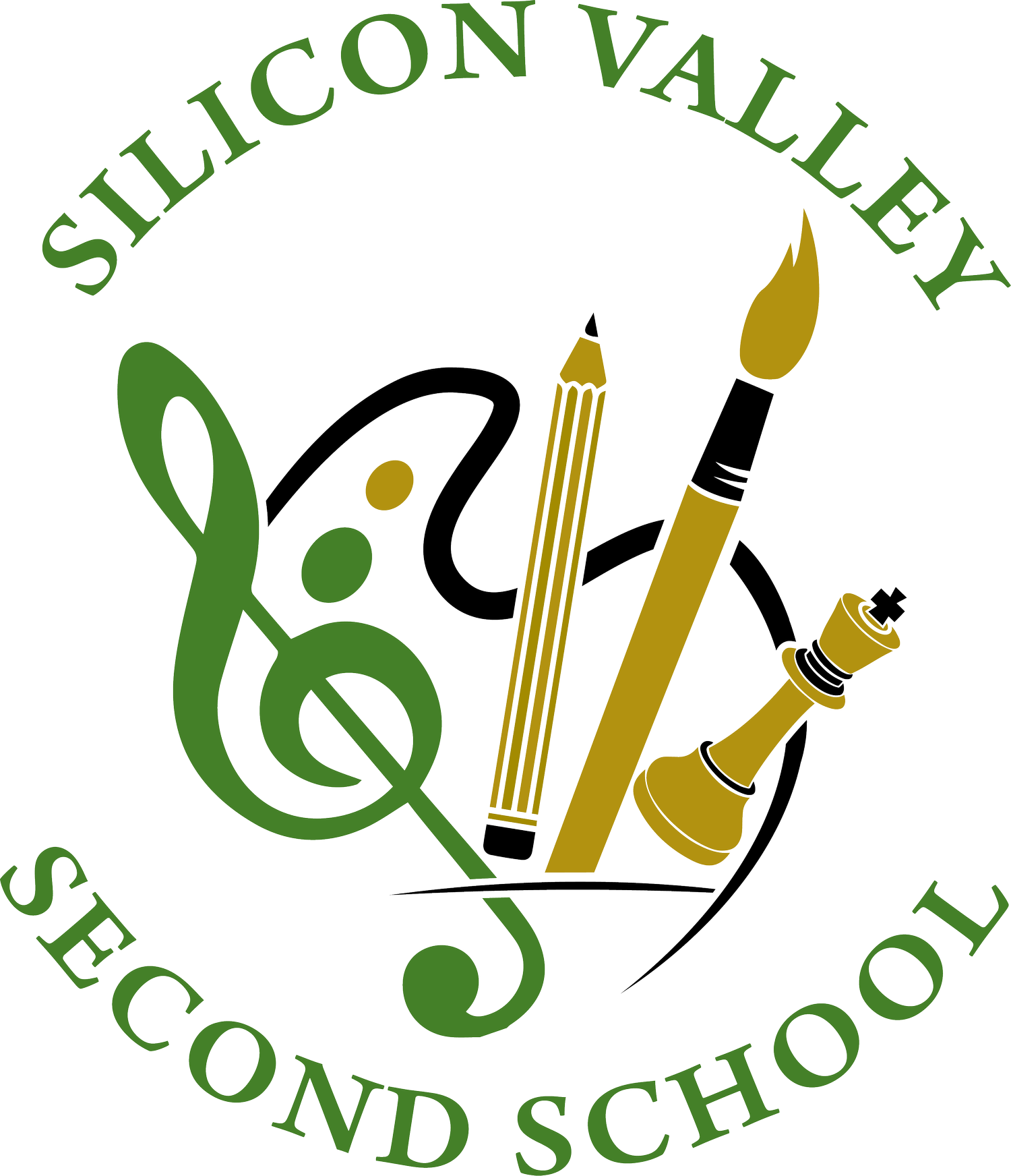 Silicon Valley Second School logo