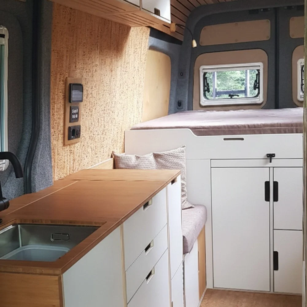 Heckfestbett B2 eingebaut