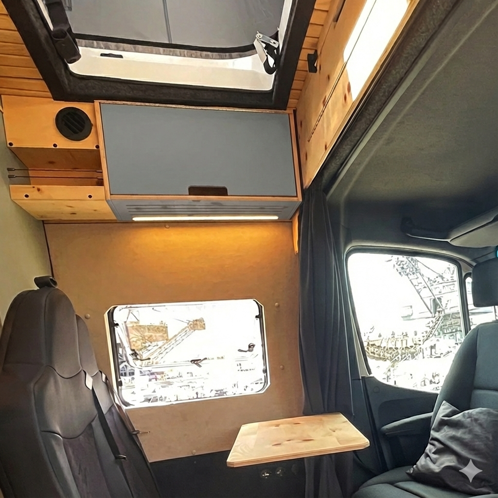 Kochmodul K4 – Kühlschublade & Außenklapptisch