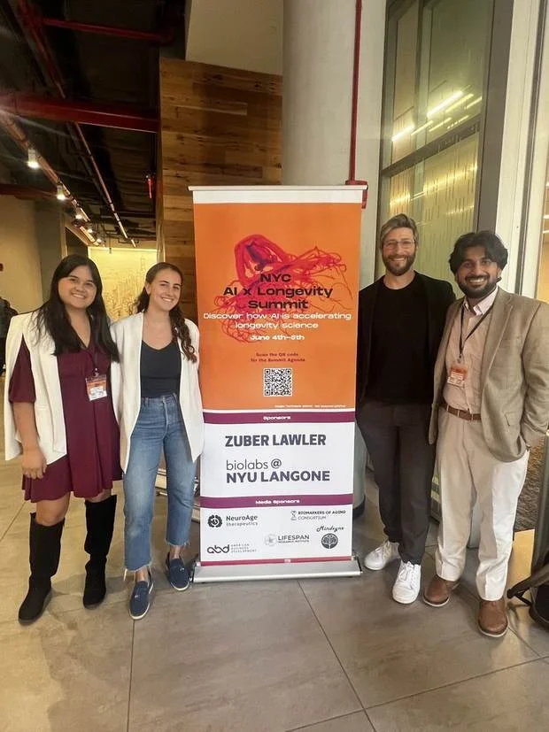 Raghav Sehgal at NYC AI x Longevity Summit, New York