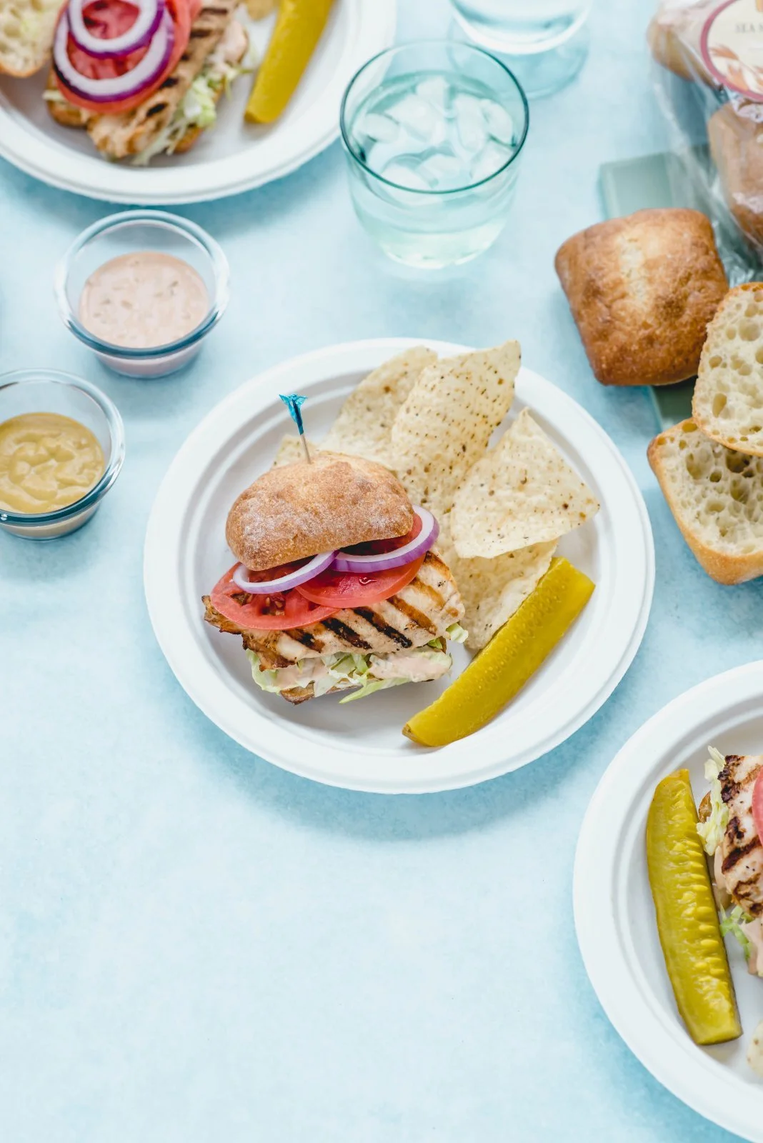 Chicken Sandwich with the Works, photo 4