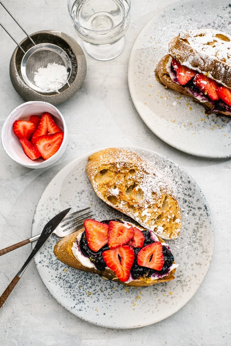 Blueberry Ricotta French Toast Sandwich, photo 2