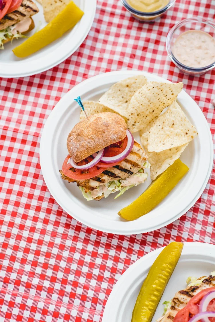 Chicken Sandwich with the Works, photo 3