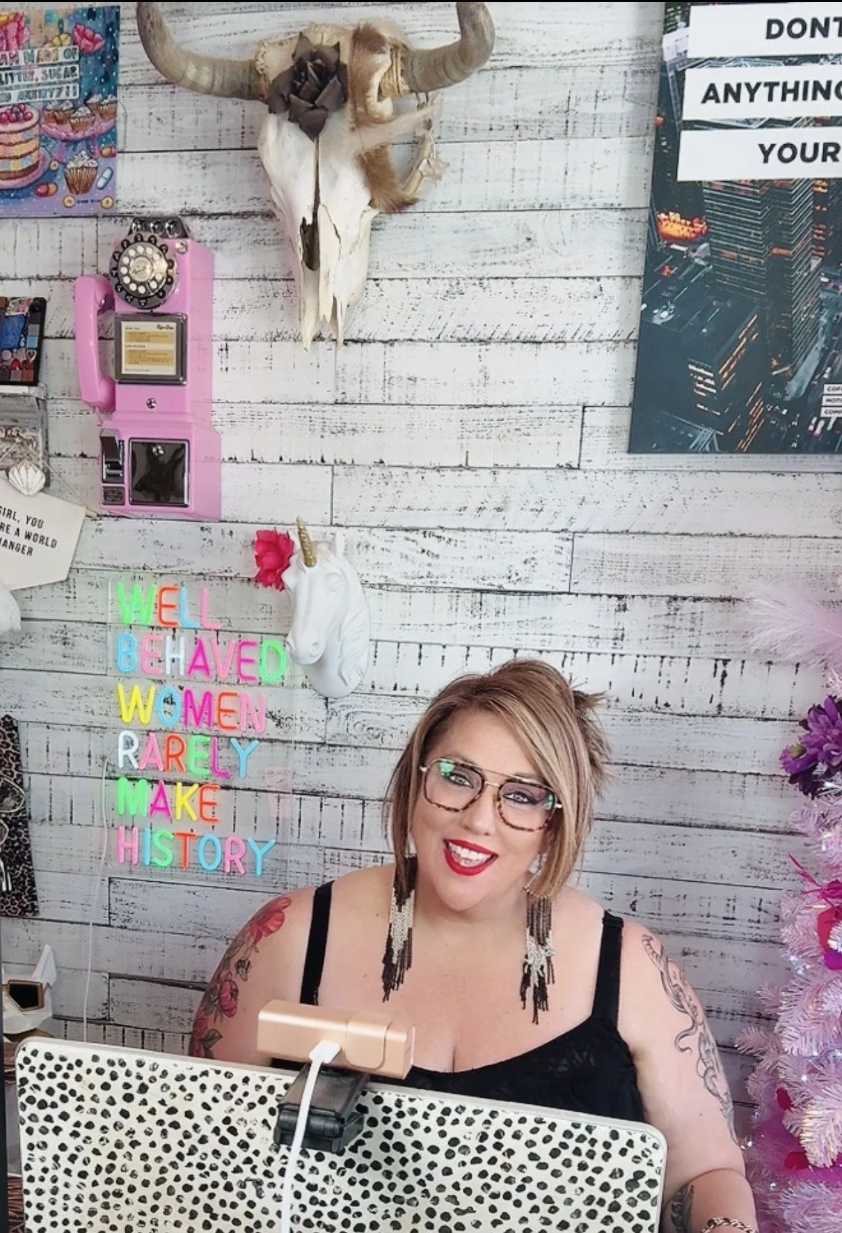 Courtney Broderick, founder of Chief Troublemaker Co.