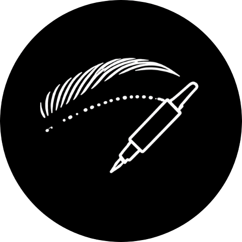 Cosmetic tattooing icon