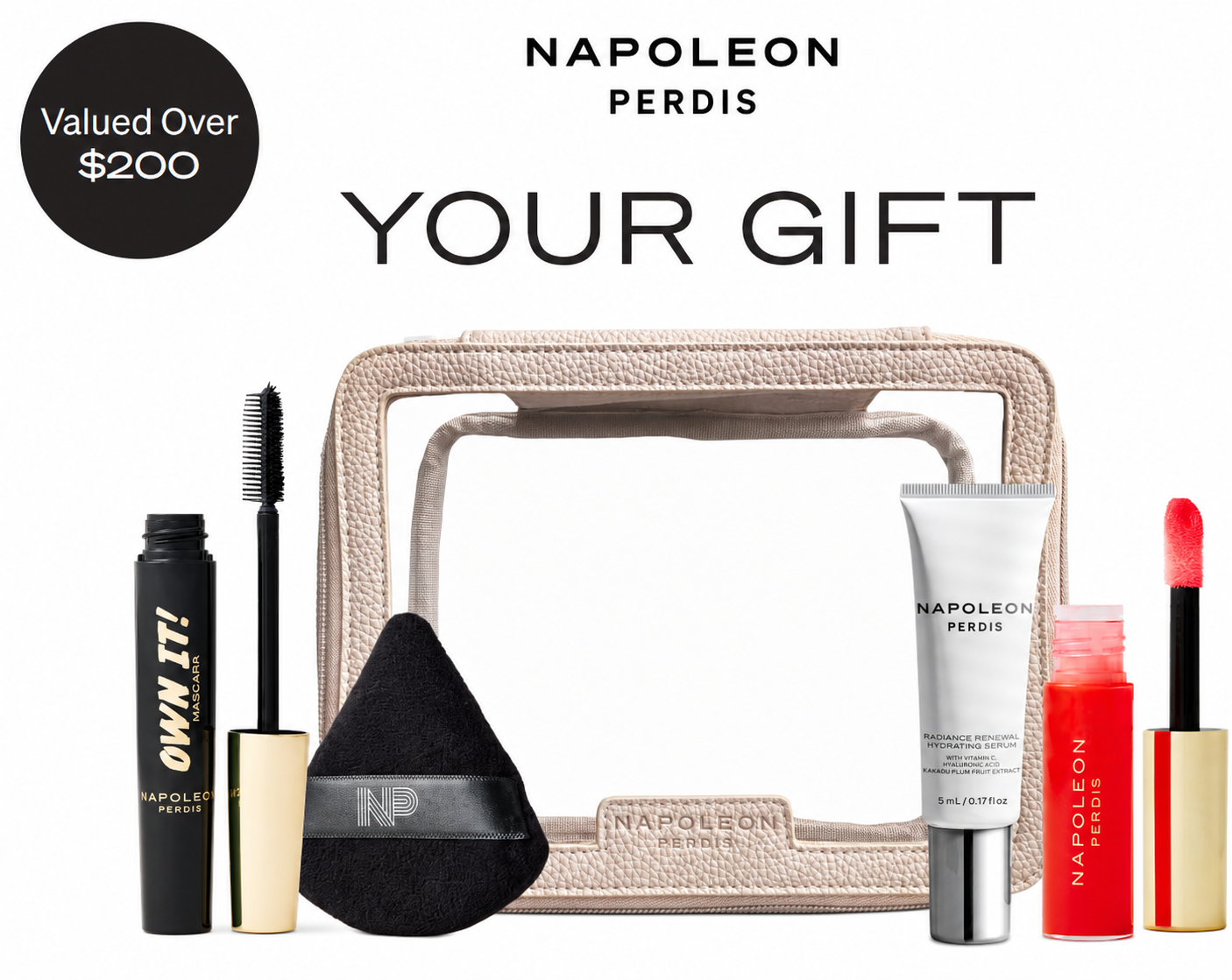 Napoleon Perdis free beauty gift