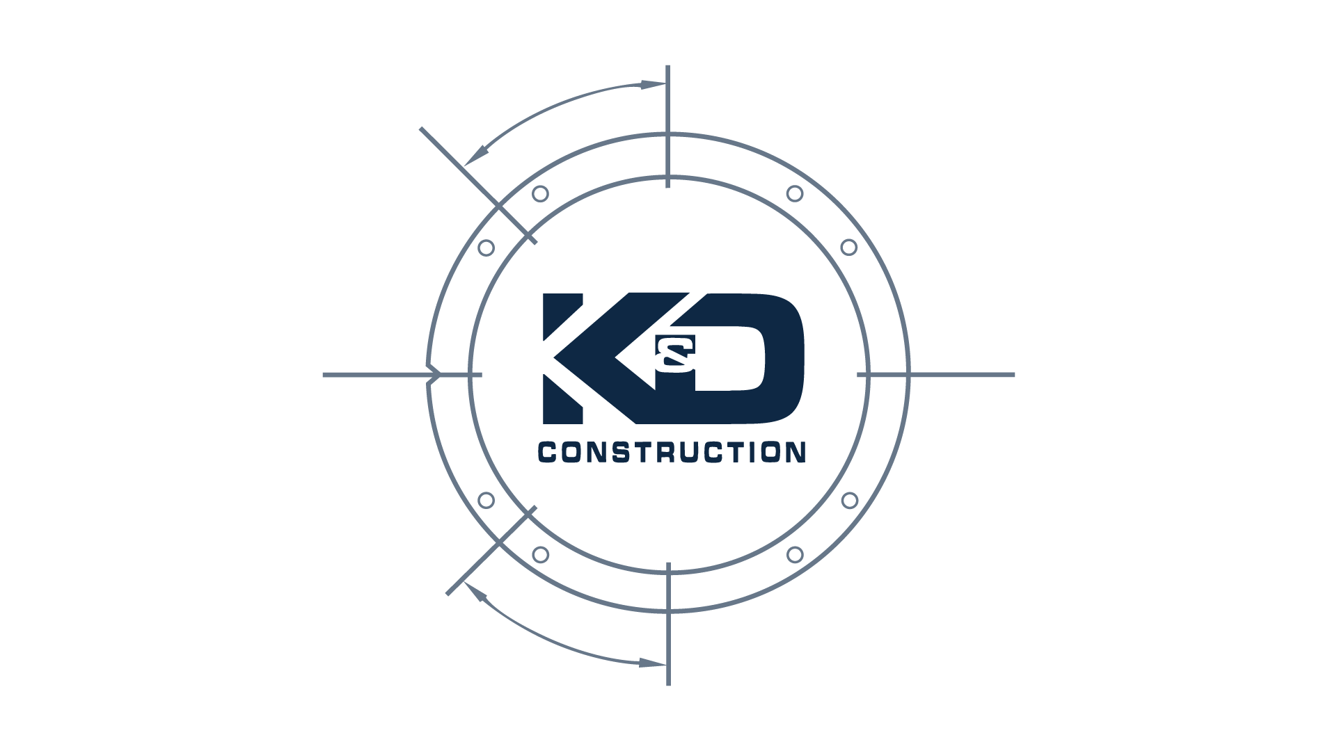 KD Construction website screenshot