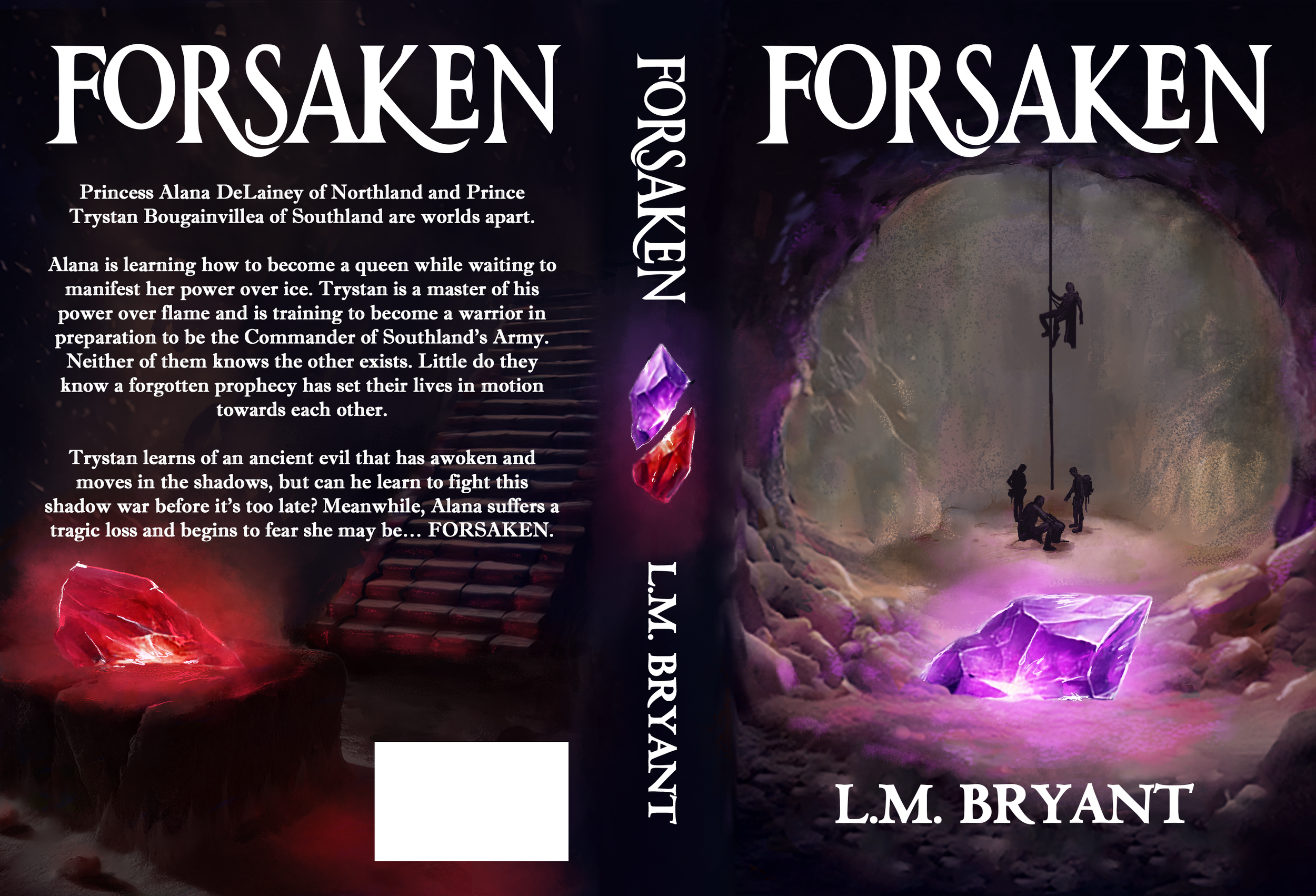 Cover of book by Lisa Bryant titled Forsaken