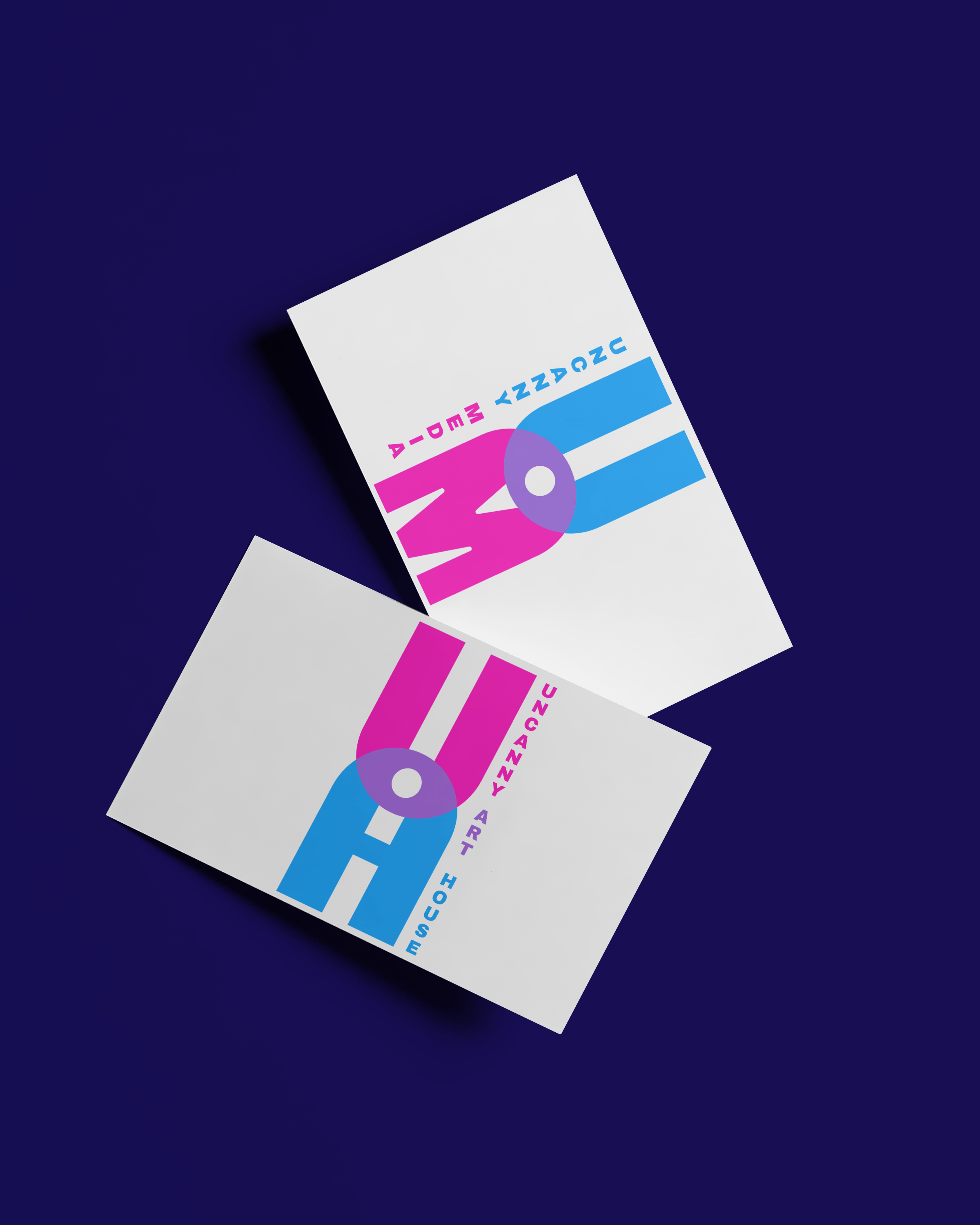 Uncanny logos on business cards