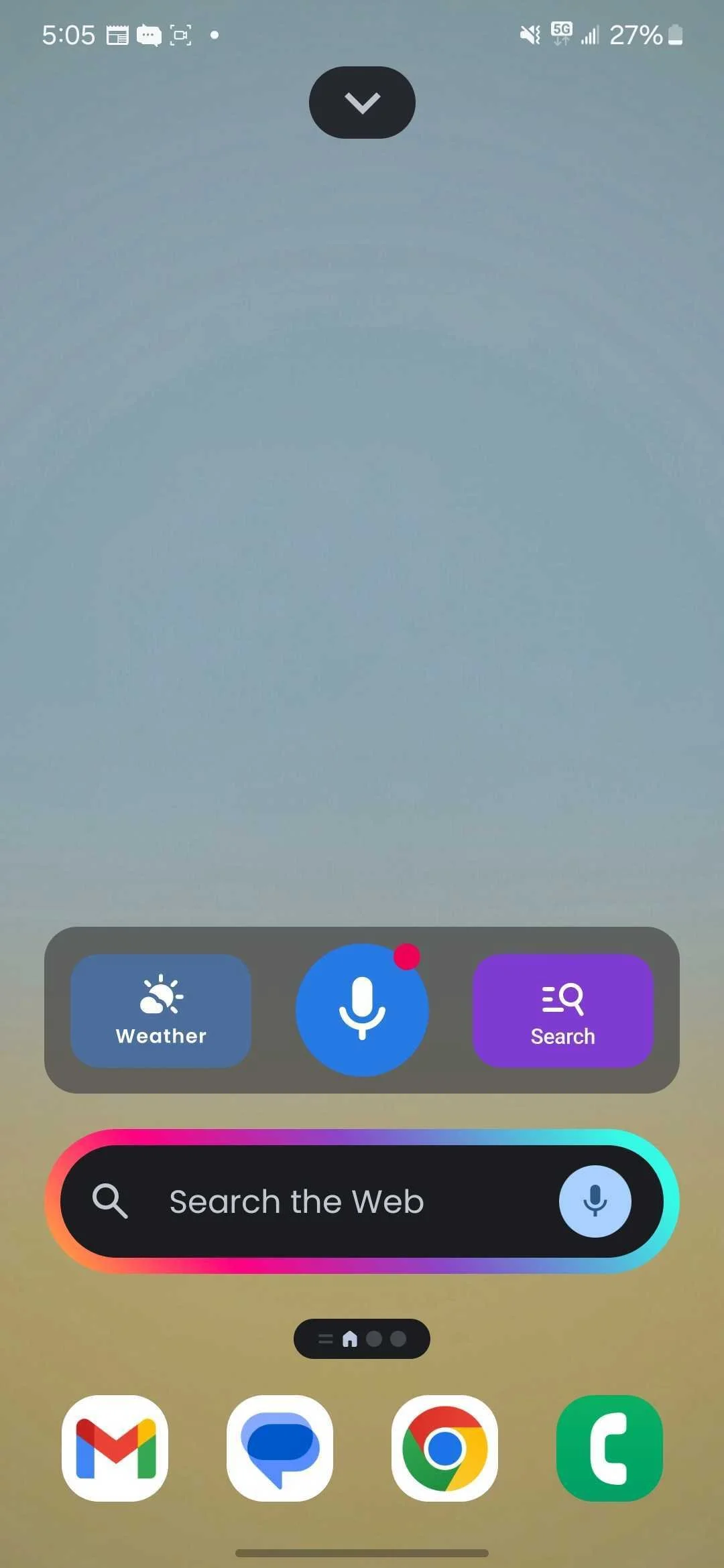 All Weather Mode Interface