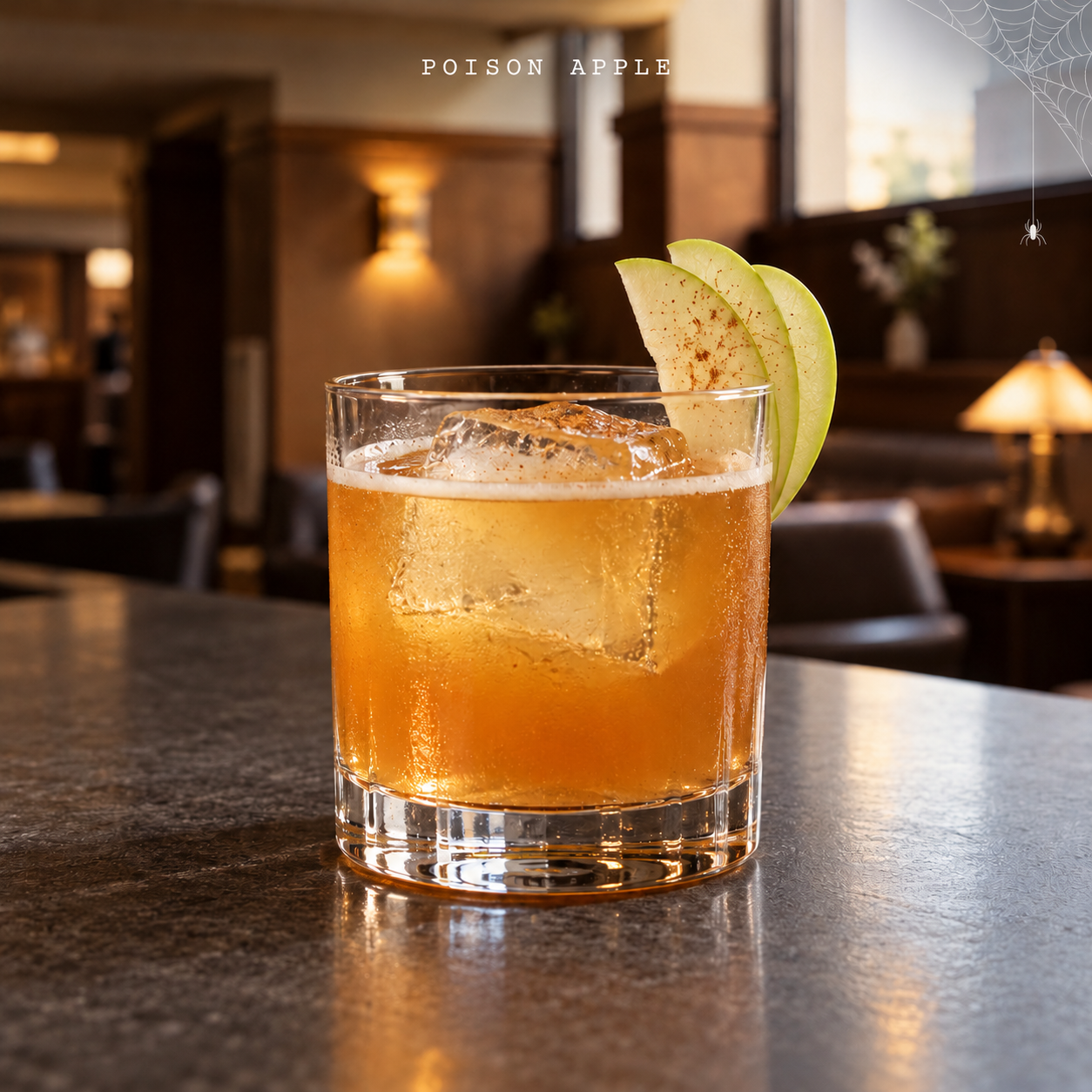 Poison Apple cocktail at The Draftsman