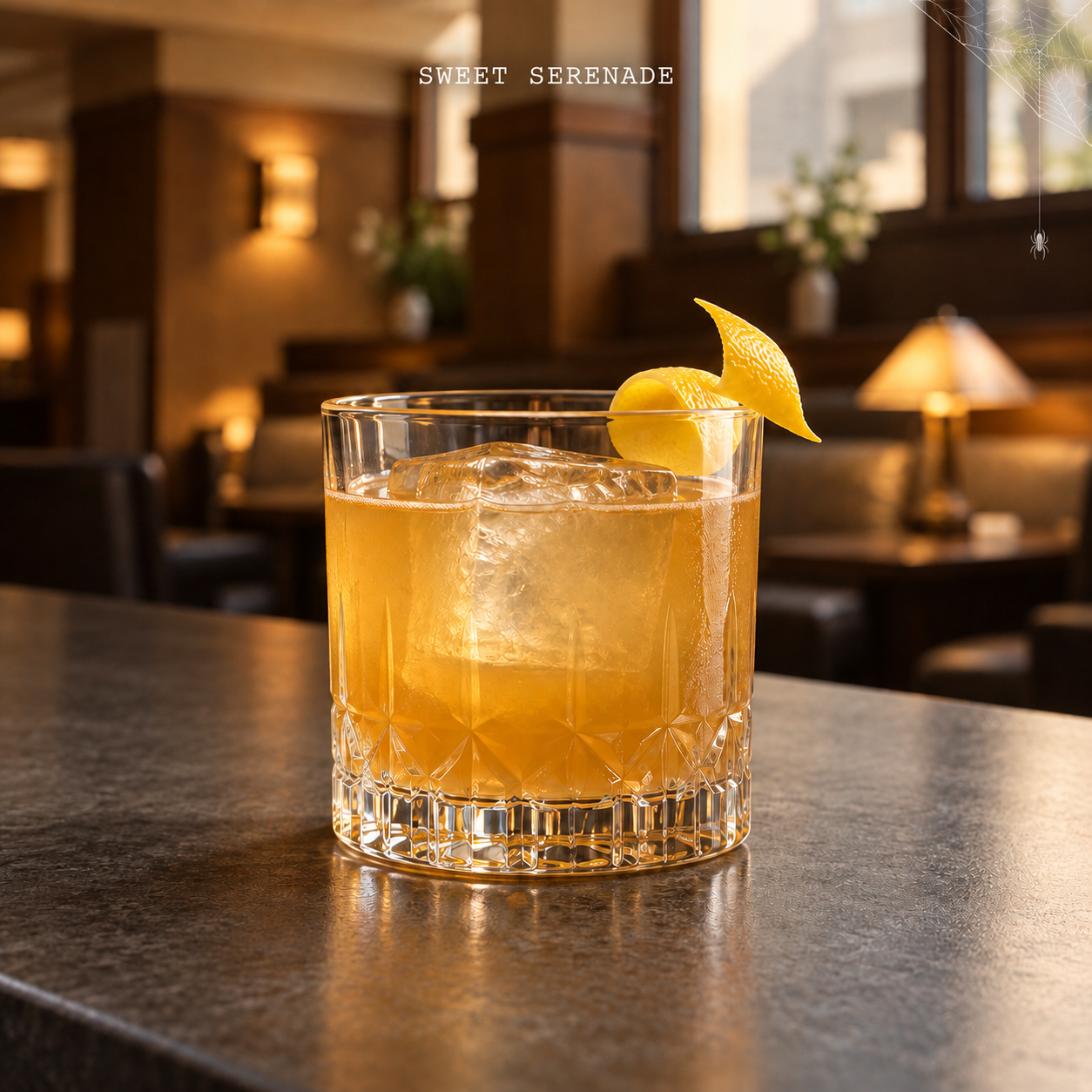 Sweet Serenade cocktail at The Draftsman