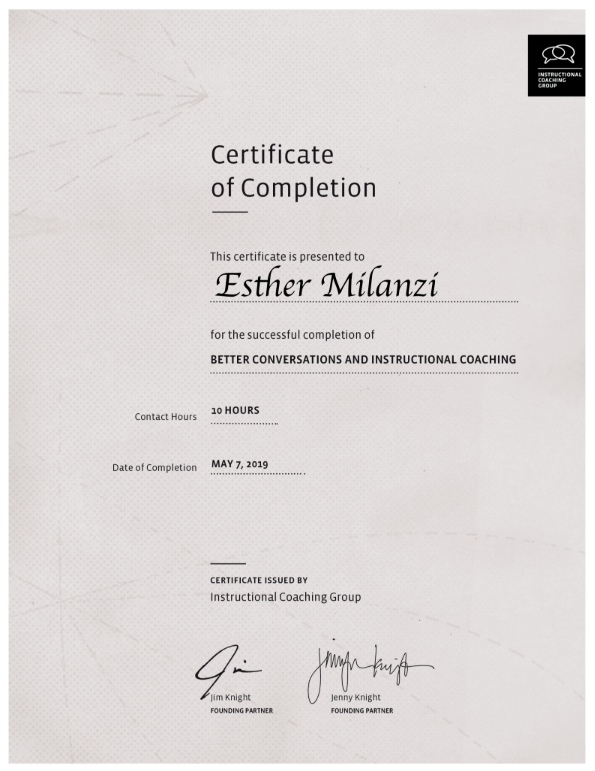 Instructional Coaching