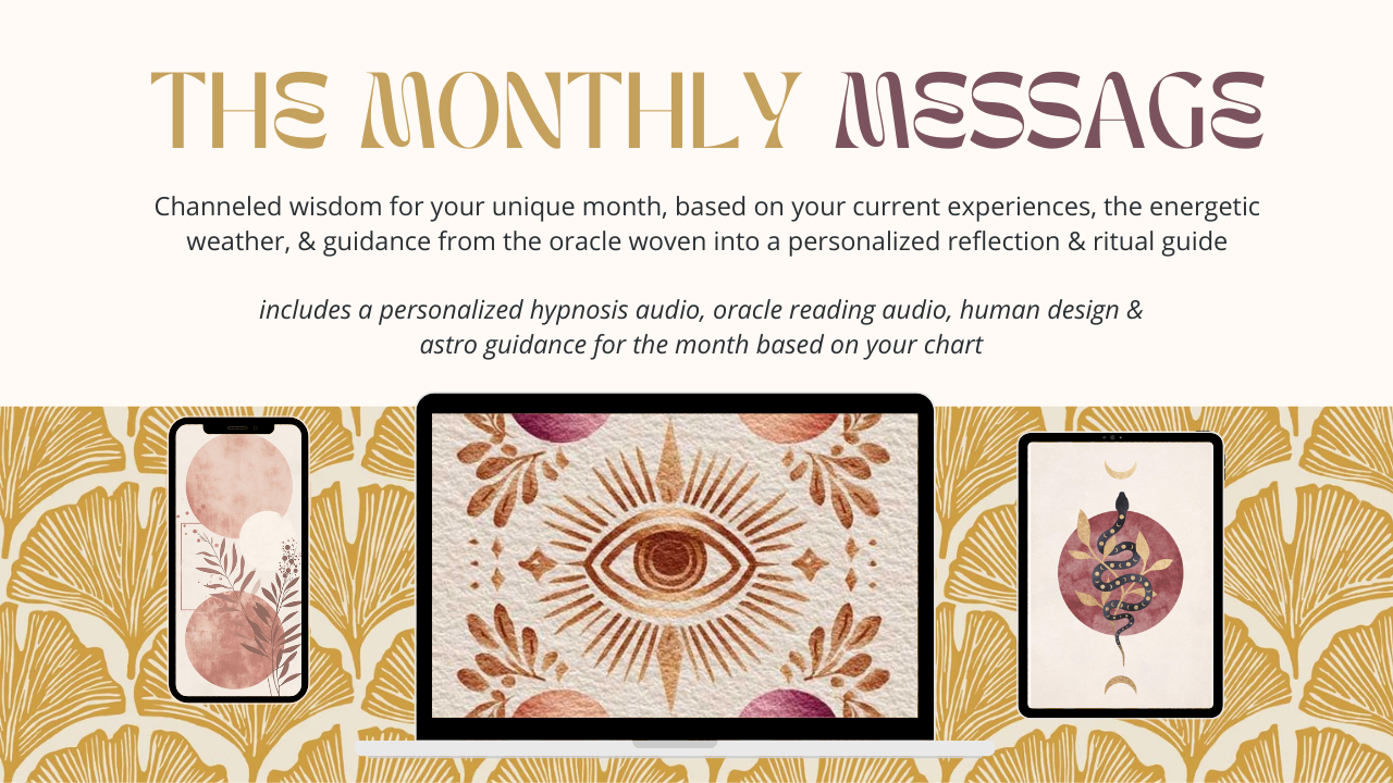The Monthly Message