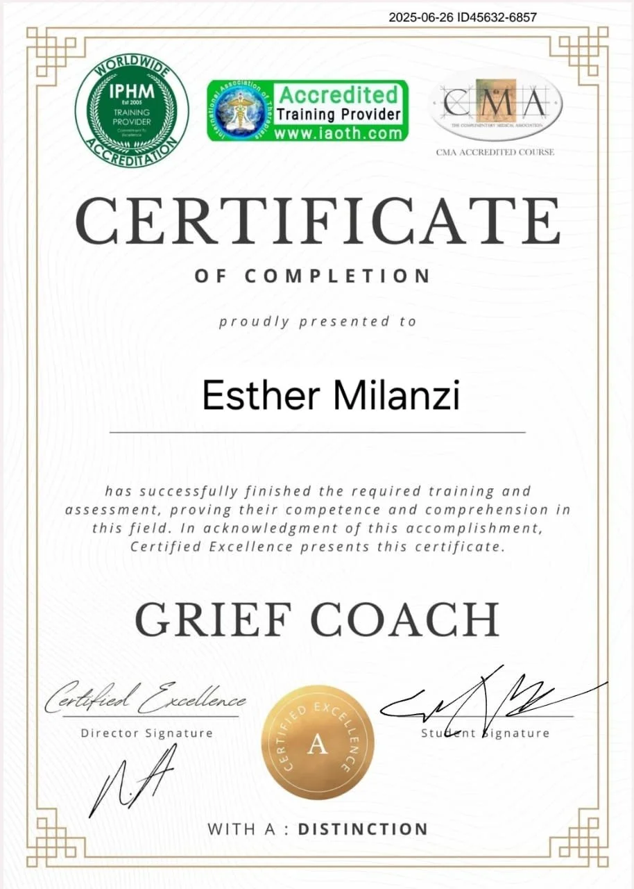 Grief Coaching Certificate