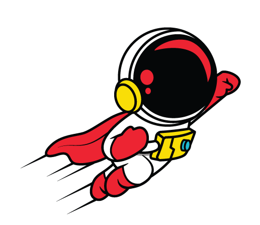 Superhero Astronaut