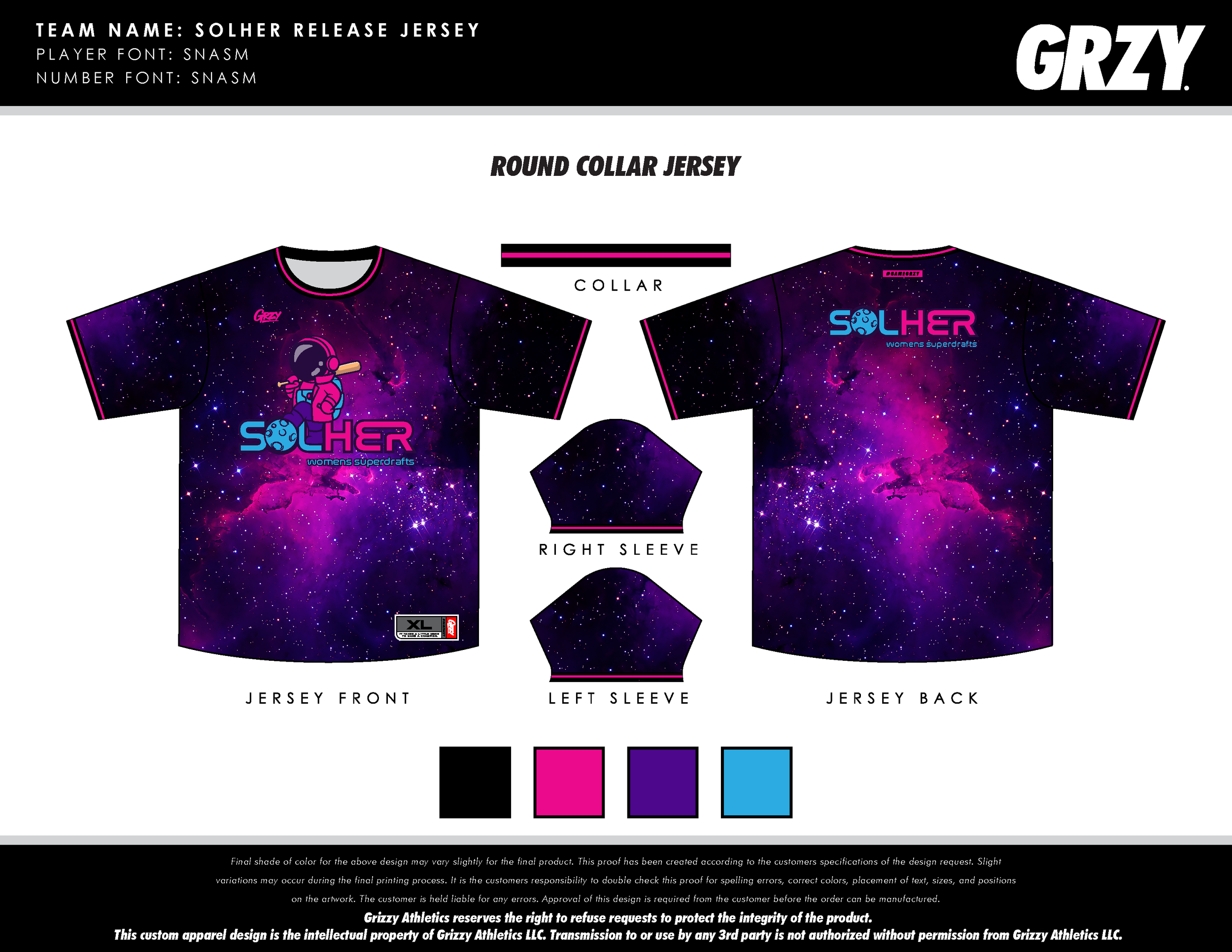 Galaxy Release Jersey