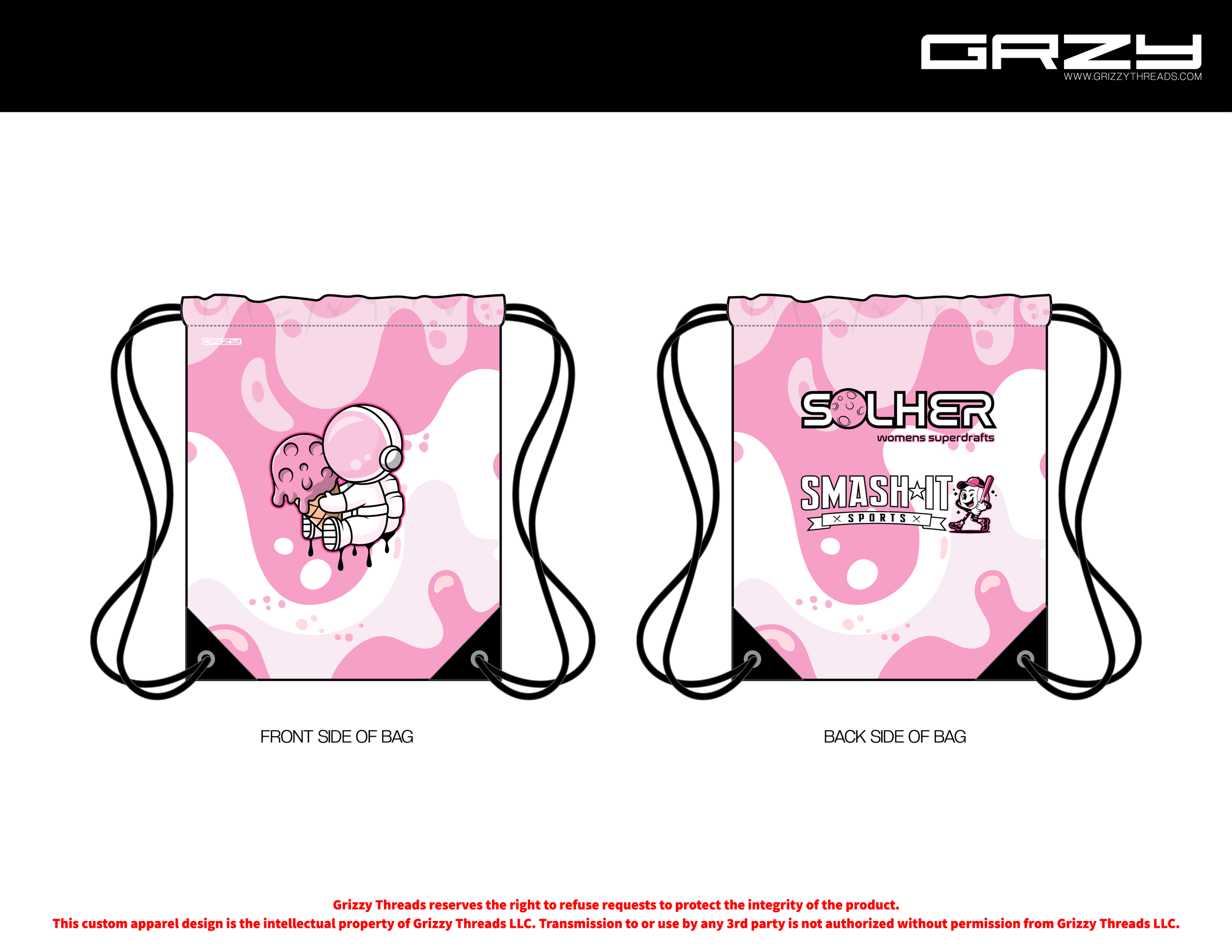 Ice Cream Player Bag