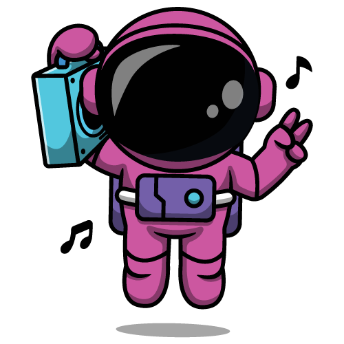Boom Box Astronaut