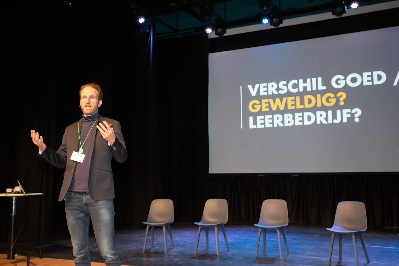 Maarten Brand – stage-expert en spreker
