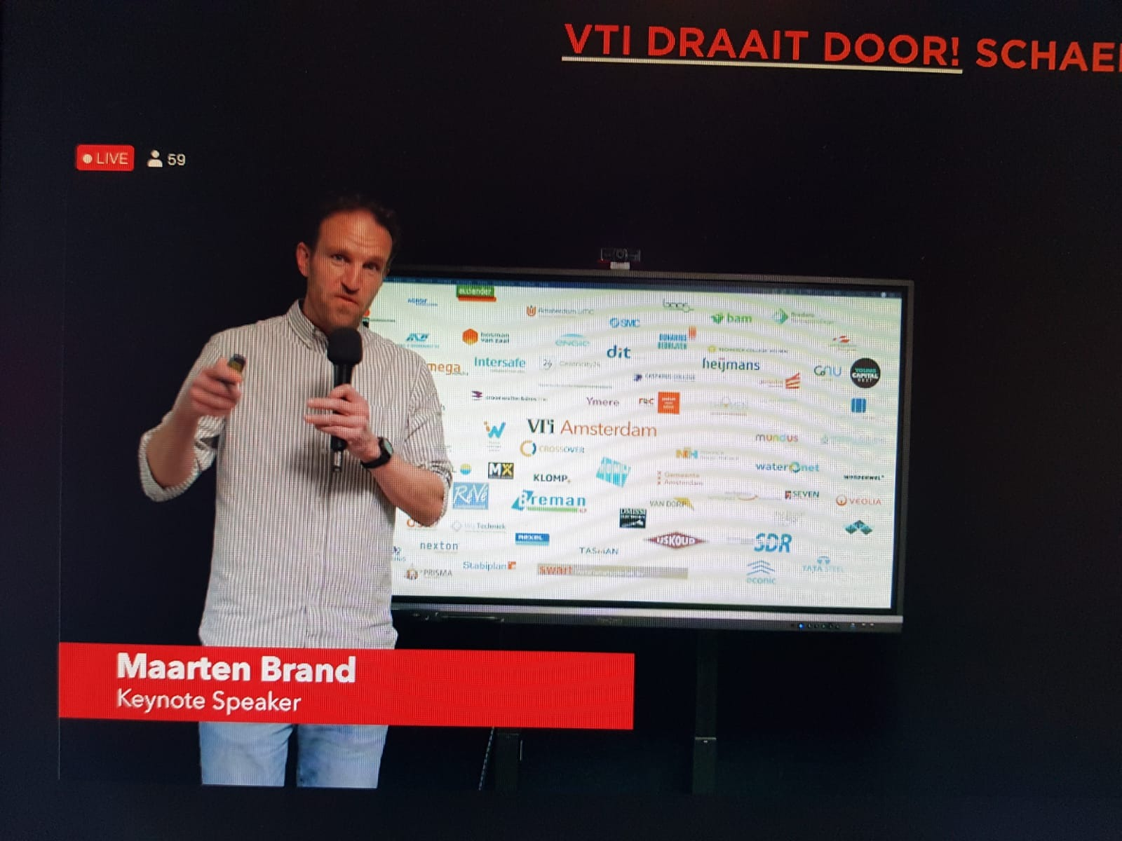 Maarten Brand spreker