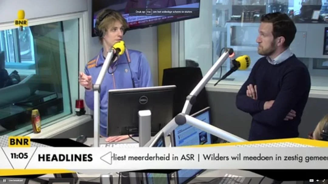 Maarten Brand bij BNR Radio