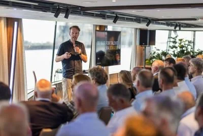 Maarten Brand in training