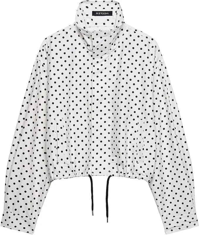 Polka Dot Windbreaker