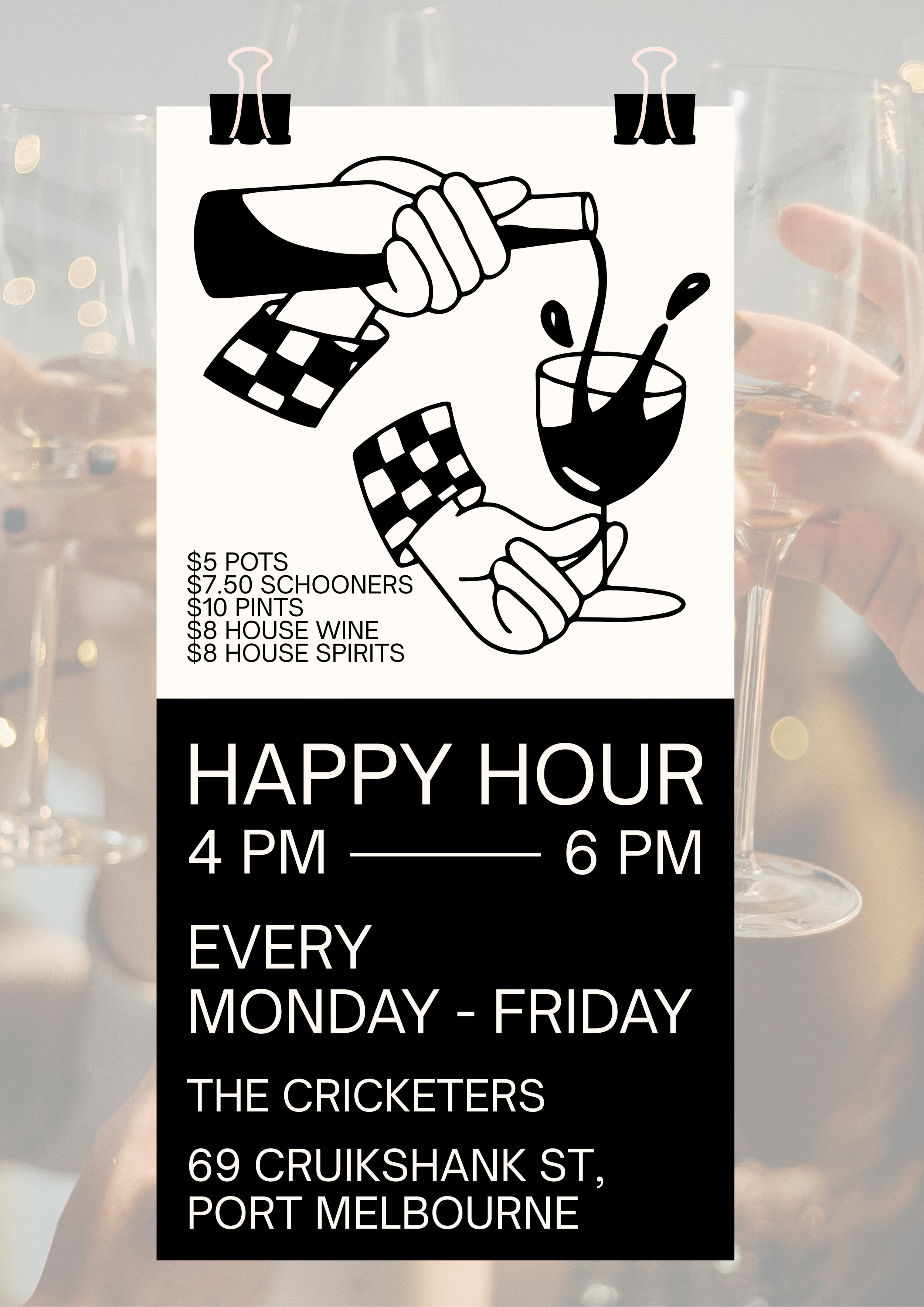 Happy Hour Poster