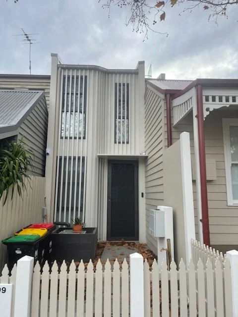 Additional unit — street elevation, Abbotsford Street, North Melbourne
