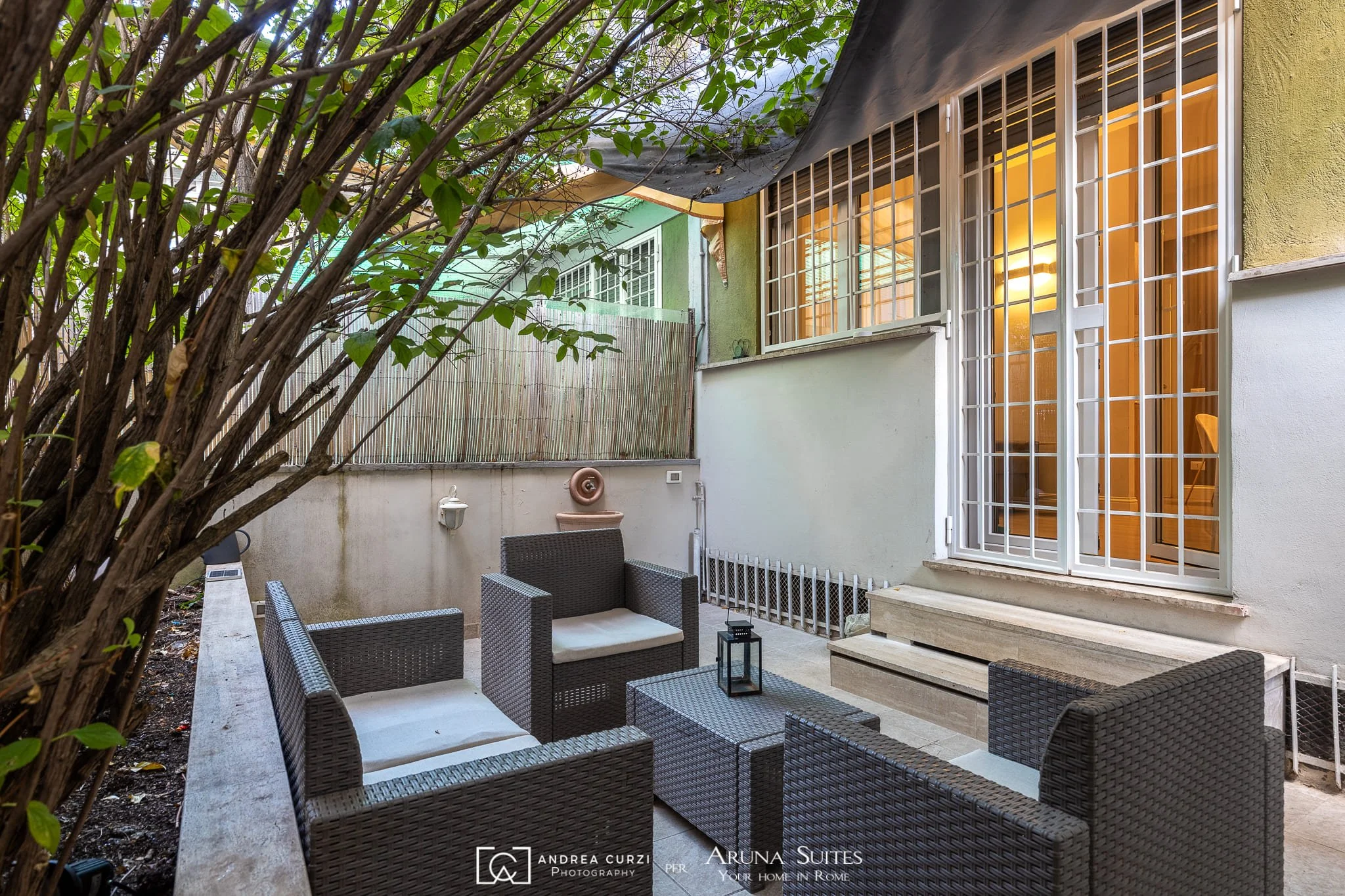 Fotografia di interni B&B di Andrea Curzi a Roma