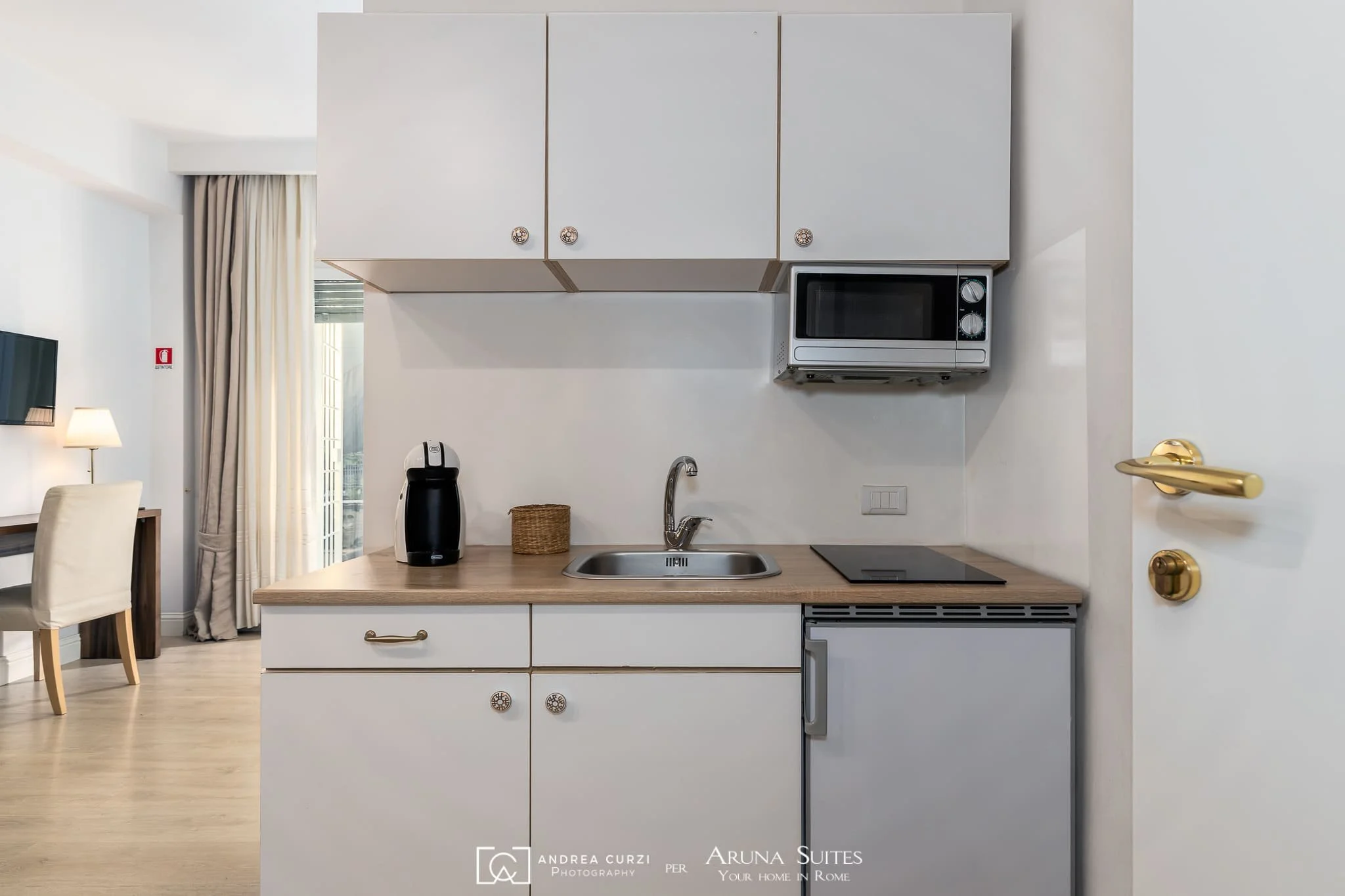 Fotografia di interni B&B di Andrea Curzi a Roma