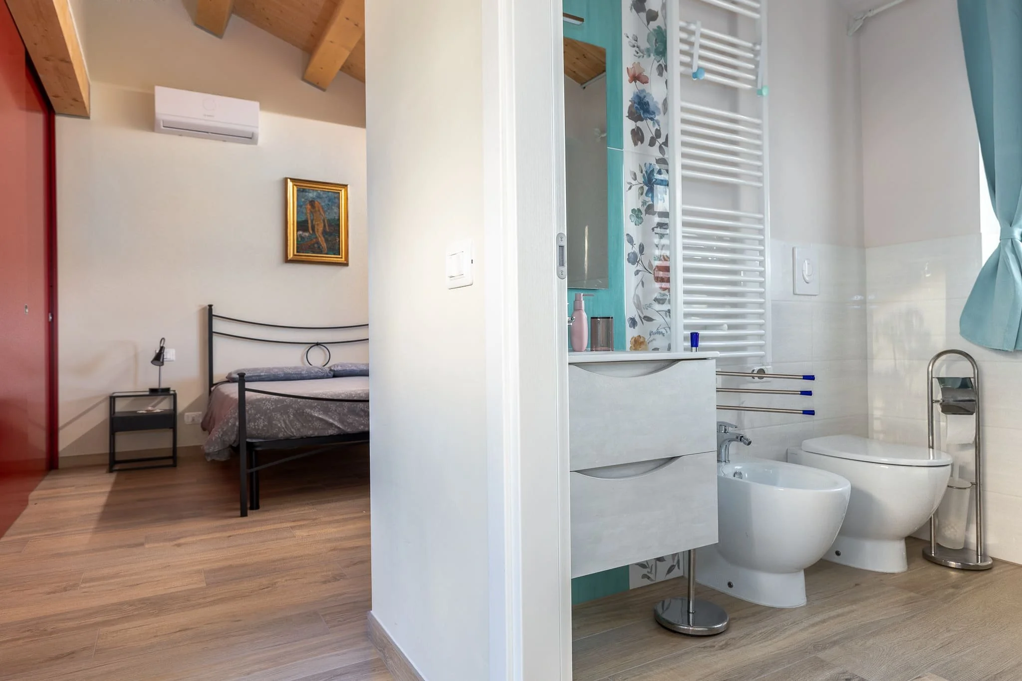 Fotografia di interni B&B di Andrea Curzi in provincia di Macerata