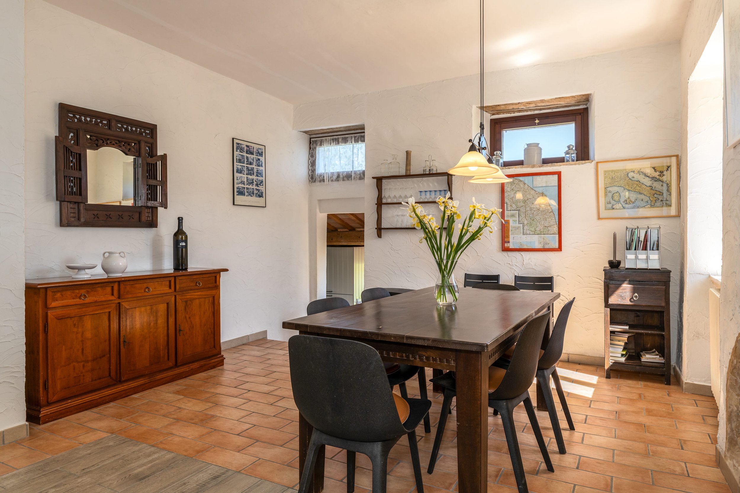 Soggiorno - Fotografia interni ed esterni Casolare Ancona