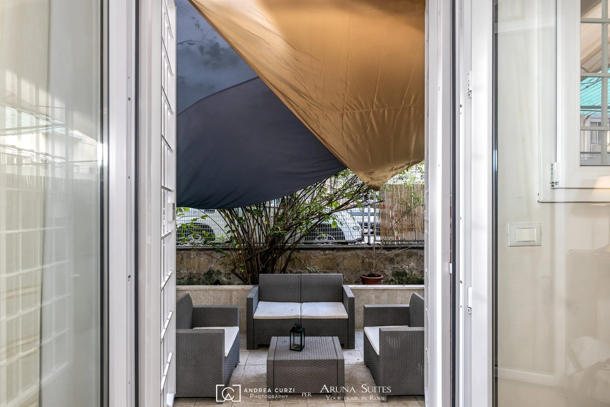 Fotografia di interni B&B di Andrea Curzi a Roma