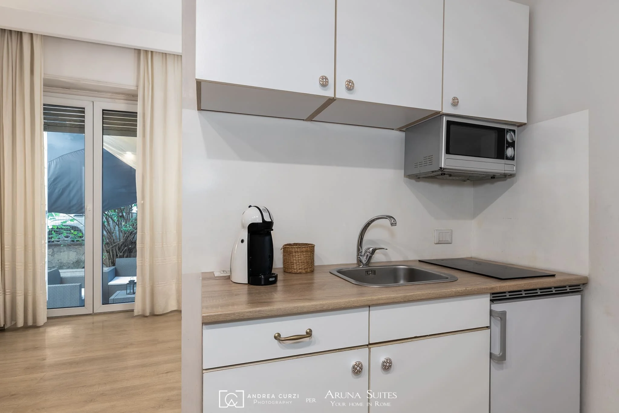 Fotografia di interni B&B di Andrea Curzi a Roma