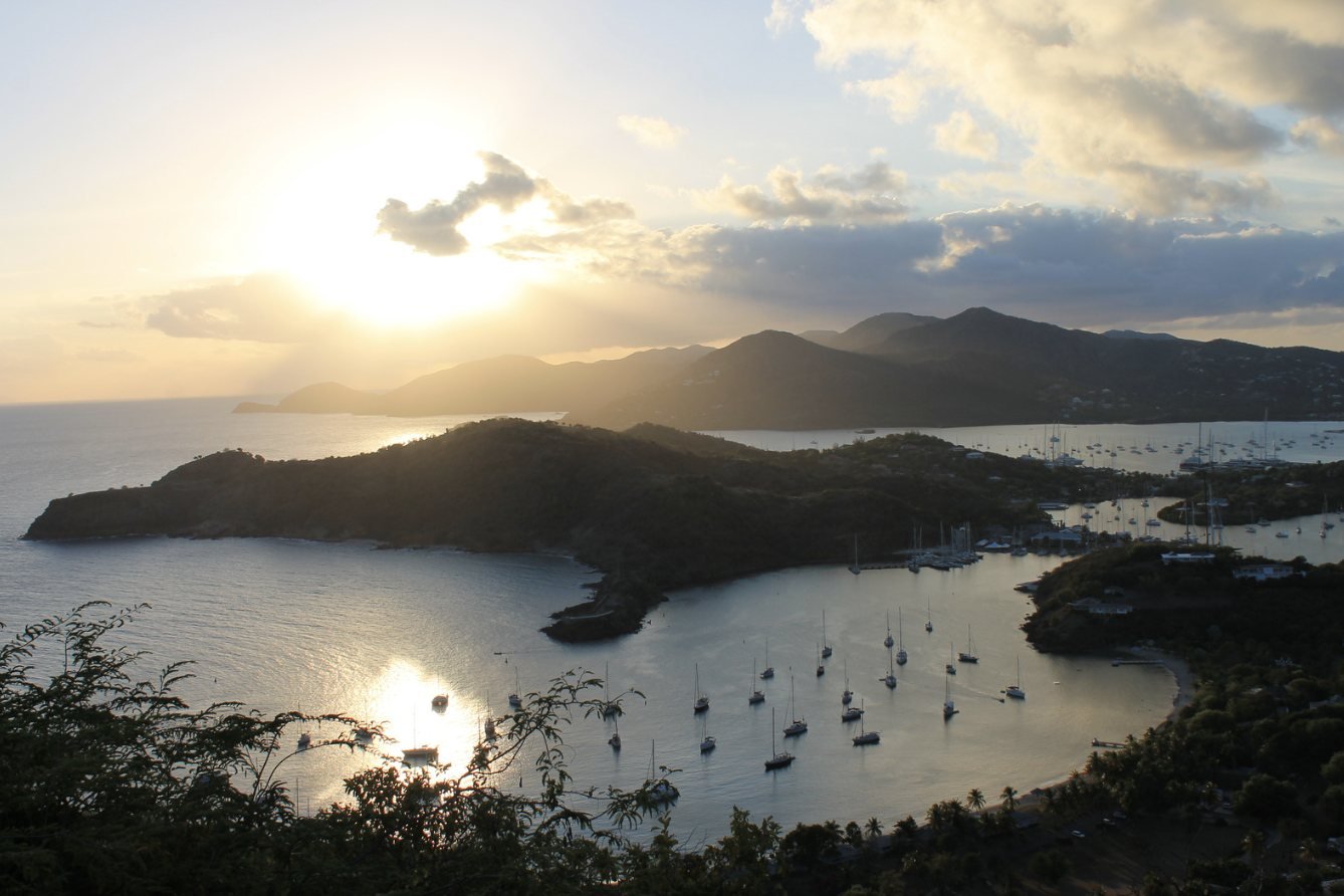 Sunset over English Harbour