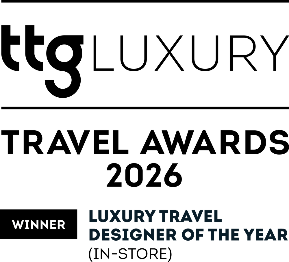 TTG Luxury Travel Awards 2026 winner badge: Luxury Travel Designer of the Year (in-store)