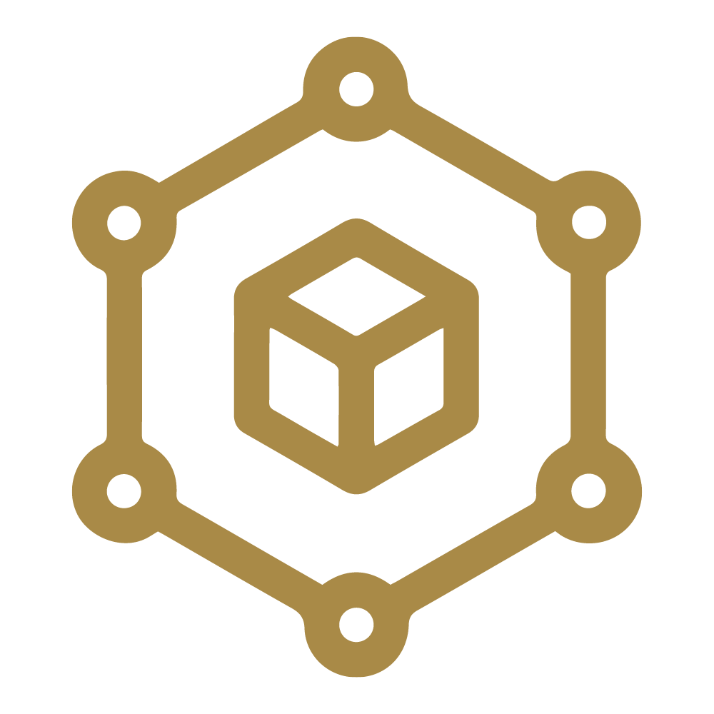 Digital twin ecosystem platform icon